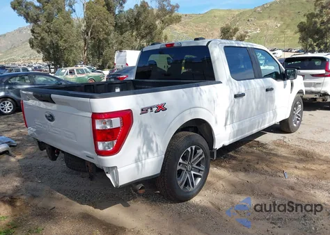 2022 Ford F-150 Xl z USA, uszkodzony, nr VIN 1FTEW1CP5NKD23636